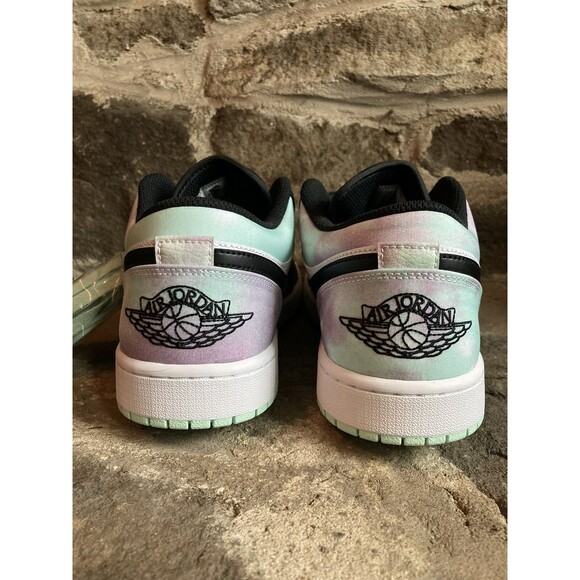 Nike Air Jordan 1 Low Mint Foam White Purple Tie-Dye DM1199-100 Mens Size 11 New main image 8